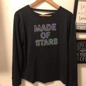 Girls long Made of Stars x-large  sleeve shirt